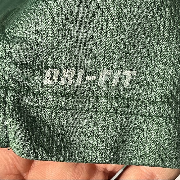 Nike Team Dri-Fit Oregon Ducks Polo Size Medium Green University Of Oregon EUC - Picture 8 of 16